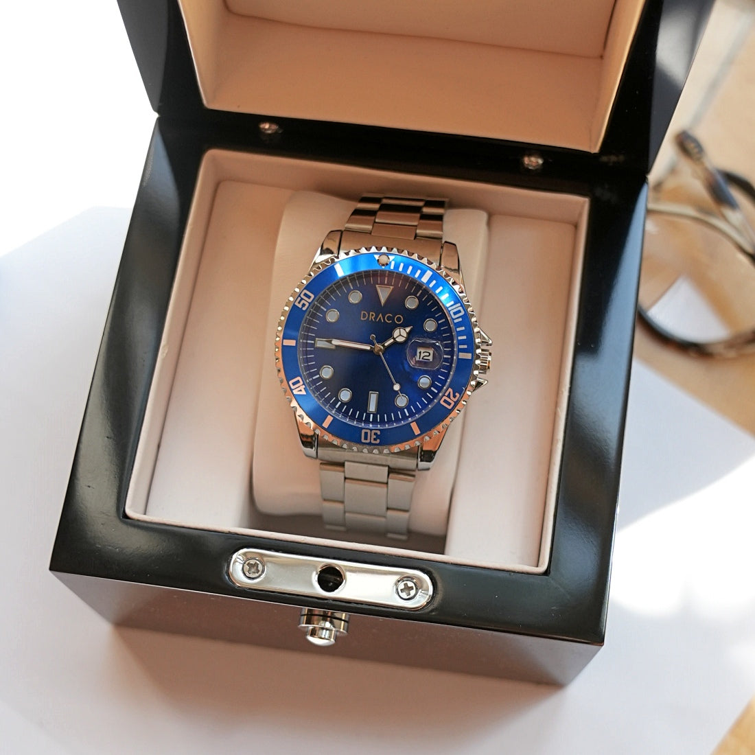 Ceas Nebula - Albastru