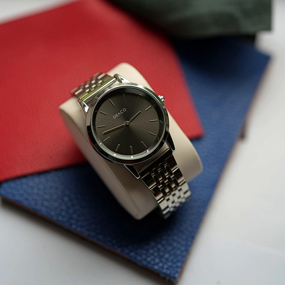 Ceas Celestial - Negru - Otel