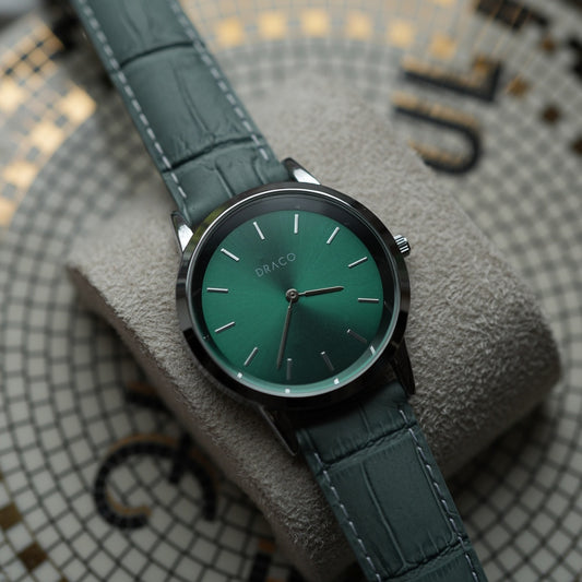 Celestial in British Green - Leather