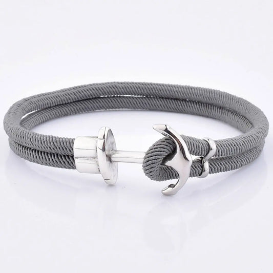 Rope with Steel Anchor Bracelet