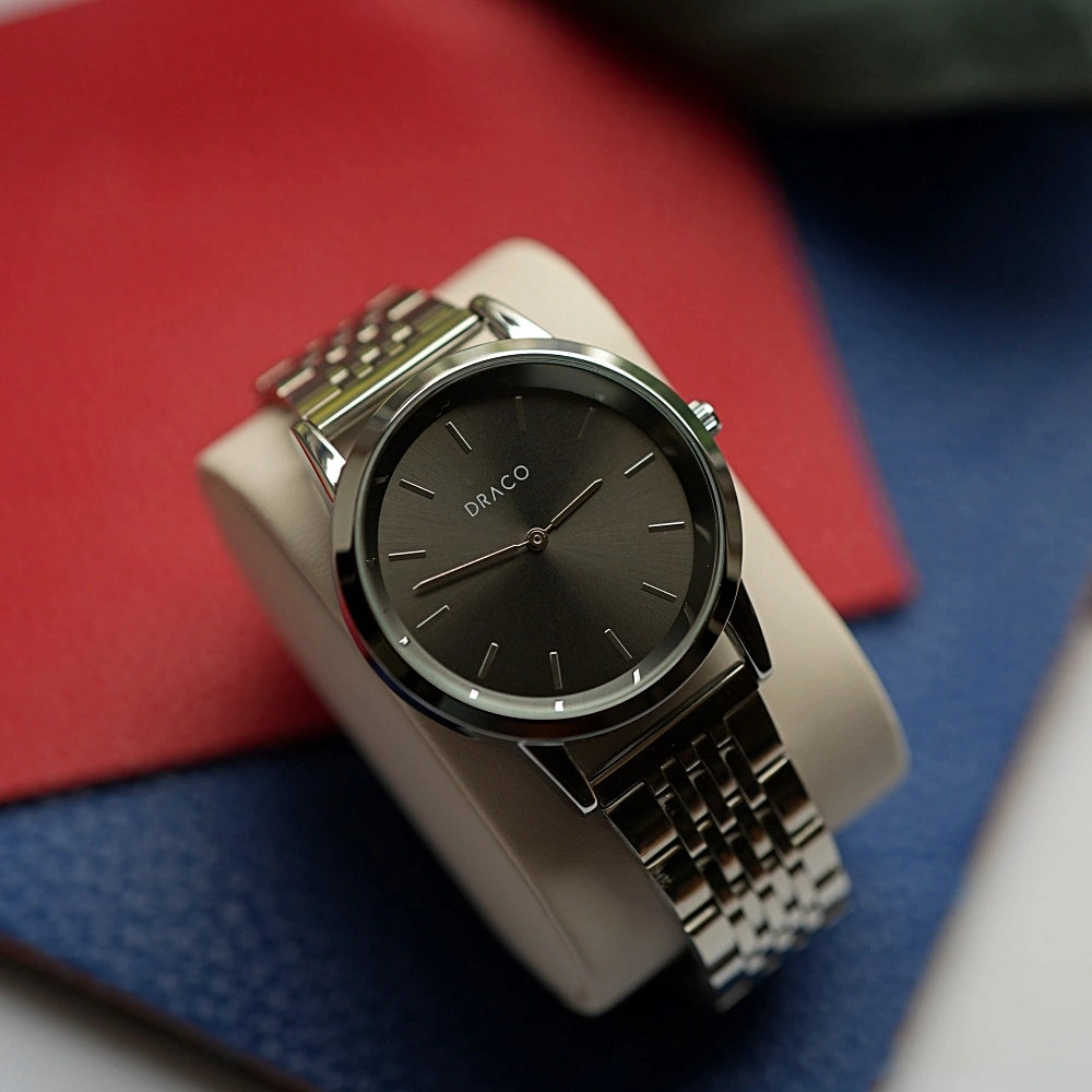 Ceas Celestial - Negru - Otel