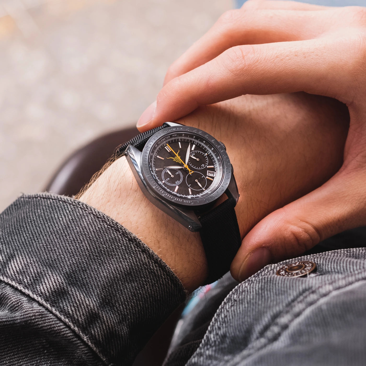 Cronograf Awakening - Negru